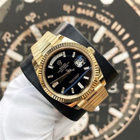 rolex day-date onyx dial price|rolex day date 40 228238.